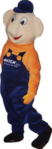 Elabika mascot costumes Professional Mitex