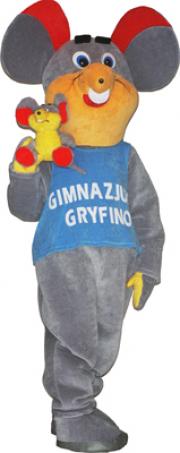 Elabika stroje reklamowe Mysz Gimnazjum Gryfino