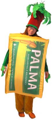 Elabika mascot costumes Margarine Palma