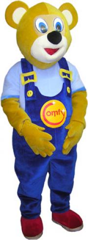 Elabika mascot costumes Bear Comfy