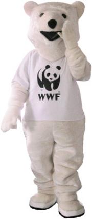 Elabika stroje reklamowe na zamówienie Miś WWF
