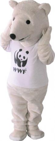 Elabika strój maskotka Miś WWF
