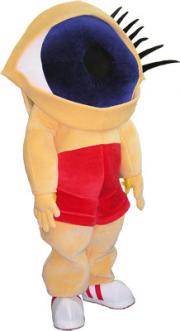 Elabika mascot costumes Eye Opatanuś
