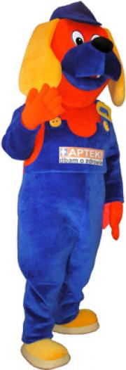 Elabika mascot costumes Dog +Apteki - dbam o zdrowie