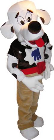 Elabika mascot costumes Dog Monti Zott