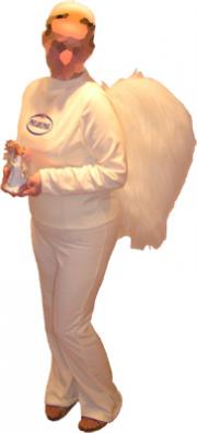 Elabika mascot costumes Angel Philadelphia Kraft Foods Polska