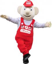Elabika mascot costumes Expert 