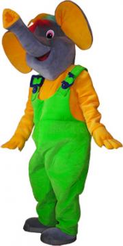 Elabika mascot costumes Elephant słoneczny