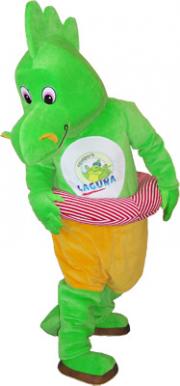 Elabika mascot costumes Dragon Aqua Park Laguna
