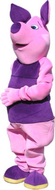 Elabika mascot costumes Pig