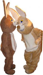Elabika mascot costumes Rabbit Meble Agata