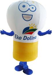 Elabika stroje reklamowe bateria,pralka, żarówka Eko Dolina