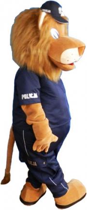 Elabika stroje reklamowe lew Sierżant Lew Policja Hrubieszów