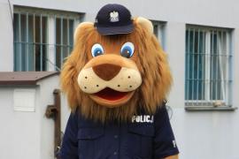Elabika stroje reklamowe lew Sierżant Lew Policja Hrubieszów