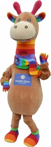 Elabika stroje reklamowe Żyrafa Galeria Tęcza