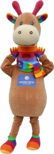 Elabika mascot costumes Giraffe Galeria Tęcza