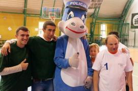 Elabika stroje reklamowe Smok Klara Policja Będzin
