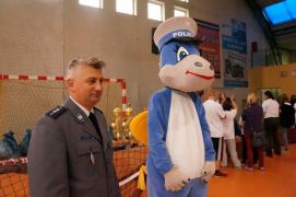 Elabika stroje reklamowe Smok Klara Policja Będzin
