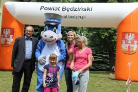 Elabika stroje reklamowe Smok Klara Policja Będzin