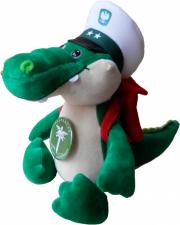 Elabika advertising mascot Crocodile Dragon Tirek