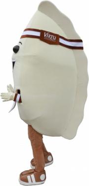Elabika mascot costumes Dumpling Virtu