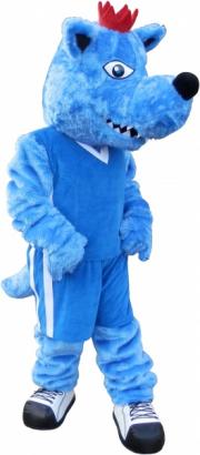 Elabika stroje reklamowe Wilk Blue King Wilki Morskie Szczecin