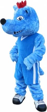 Elabika stroje reklamowe Wilk Blue King Wilki Morskie Szczecin