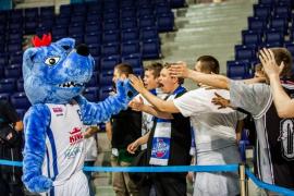 Elabika stroje reklamowe Wilk Blue King Wilki Morskie Szczecin