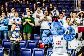 Elabika stroje reklamowe Wilk Blue King Wilki Morskie Szczecin