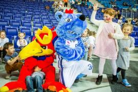 Elabika stroje reklamowe Wilk Blue King Wilki Morskie Szczecin