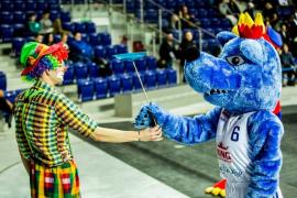 Elabika stroje reklamowe Wilk Blue King Wilki Morskie Szczecin