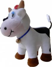 Elabika advertising mascots Cow Rita OKT kids