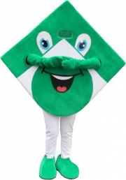Elabika mascot costumes House Tecnocasa