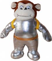 Elabika maskotki reklamowe Małpa Awaria Space Mission Jajko Kinder Niespodzianka
