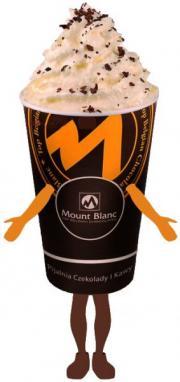 Elabika stroje reklamowe Kubek Czekolady Mount Blanc