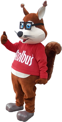 Elabika kostiumy reklamowe producent Wiewiórka Stolbuś Stolbud Włoszczowa