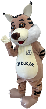 Przebranie za rysia Elabika strój reklamowy ryś polski Tadzik