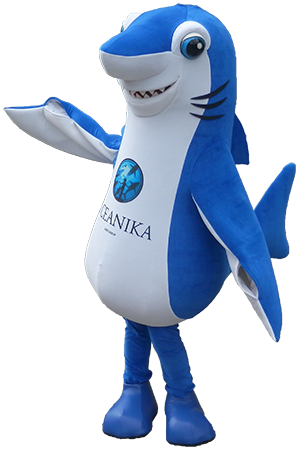 Strój przebranie kostium rekina Rekin Oceanika